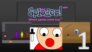 Sploder Games Part 1 Exploring the Site [upl. by Sheila]