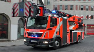 ANTS│LHF 51001 und DLK 51001 ► Berliner Feuerwehr  FW 5100 Neukölln [upl. by Ahseinaj]