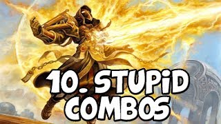 10 Stupid Ways To Kill Your Opponent Hearthstone SixShooter Tavern Brawl [upl. by Sinned]