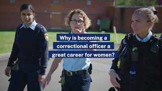 Why is becoming a Correctional Officer a great career for women [upl. by Bahner]