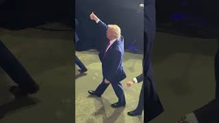 Shocking moment a cell phone is THROWN at Trump [upl. by Netnert]