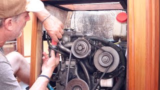 Yanmar 2GM20 Oil and Fuel Filter Change  Ep 37 [upl. by Mcclure]