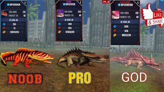 gameplay of DIPLOCAULUS  DIPLOTATOR and DIPLOSUCHUS and leveling up JW THE GAME nitinpeter [upl. by Fi]