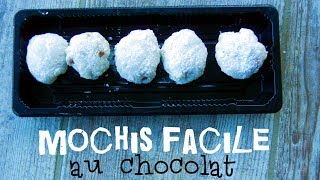 Recette des mochis sans farine de riz gluant [upl. by Tades]