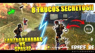 8 TRUCOS QUE SALVARAN TU VIDA EN CLASIFICATORIA  COMO GANAR CONTRA LANZAGRANADAS  FREE FIRE [upl. by Hadeis]