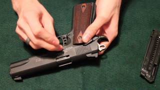 Sig Sauer 1911 22  Disassembly [upl. by Mackenzie]