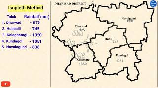 how to prepare an isopleth map  isopleth map in geography [upl. by Ambrosius]