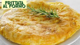 Frittata di cipolle e parmigiano al fornoalta e soffice [upl. by Zea823]