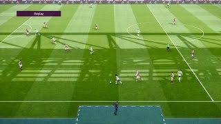 Pes21 manual legend FALCAO but what a pass from the young fullbackBeauty [upl. by Falconer]