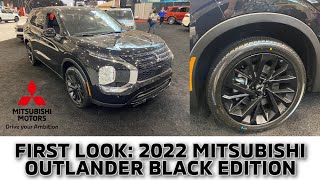 First Look 2022 Mitsubishi Outlander Black Edition [upl. by Nogras]