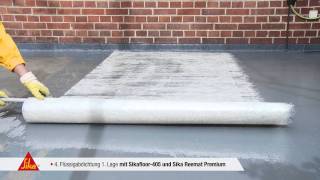 Sika  Premium Balkon System Sikafloor 405 [upl. by Chisholm]