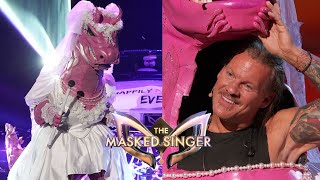 The Masked Singer  Chris Jericho  Bride  All Performances and Reveal [upl. by Lellih206]