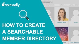 How to Create A Searchable Member Directory on Wordpress [upl. by Ammeg]