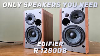 Edifier R1280 DB  Review More than Book Shelve Speakers [upl. by Borgeson]