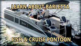 Learn About 2022 Barletta Cabrio C22CC Cast amp Cruise Pontoon Boat [upl. by Niles]