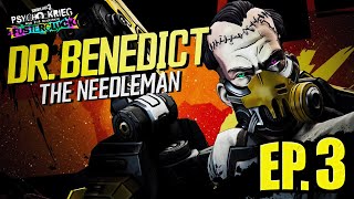 Borderlands 3  DR BENEDICT BOSS FIGHT  Psycho Krieg and the Fantastic FusterCluck DLC Ep3 [upl. by Eniamart]