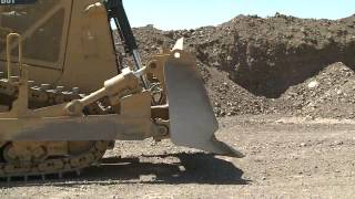 Cat® Grade Control for Dozers  Slot Dozing [upl. by Seaden]