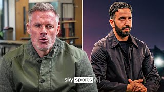 Jamie Carragher reacts to Ruben Amorims appointment as Man United head coach [upl. by Attaynik]