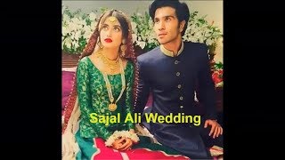 Sajal Ali And Feroz Khan wedding Video [upl. by Adnovay]