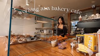 FIRST TIME WORKING AT A BAKERY CAFE IN SYDNEY GOPRO VLOG [upl. by Sirhc273]