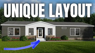 Clayton Homes went ALL OUT on this NEW mobile home Prefab House Tour [upl. by Portwine]