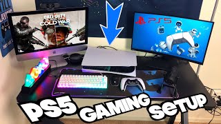 I Built My Dream PlayStation 5 Gaming Desk Setup From Scratch Under An Hour  Nextraker [upl. by Earleen809]