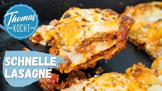 Lasagne Rezept ohne Bechamel  einfach und lecker [upl. by Winograd]