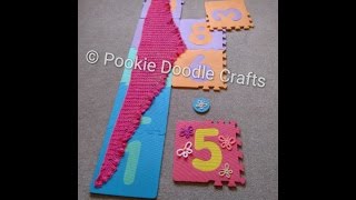 Cheap Blocking Mat Idea for Blocking Knitting and Crochet Projects [upl. by Oluap91]