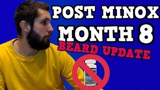 Post Minoxidil Beard Journey Update  Month 8  postminoxjourney [upl. by Ahtael]