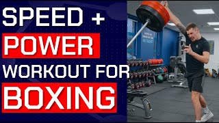 Speed and Power Workout for Boxing [upl. by Berger65]