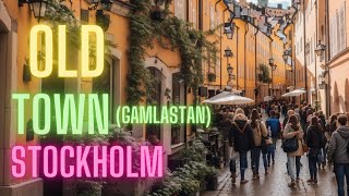 Old Town StockholmGamla stan [upl. by Ronnholm]