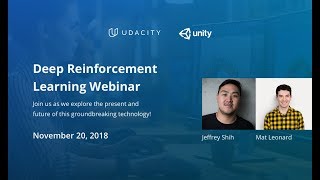 Unity and Udacity Present the Deep Reinforcement Learning Nanodegree [upl. by Ardnalac]