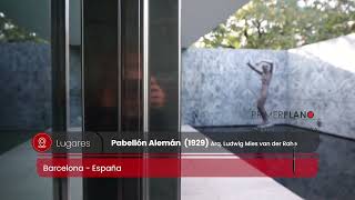 El Pabellón Alemán de Mies Van Der Rohe en Barcelona [upl. by Lesiram]