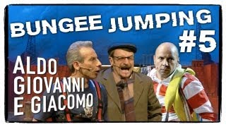 Anplagghed  Bungee Jumping 5 di 5  Aldo Giovanni e Giacomo [upl. by Ogilvy326]