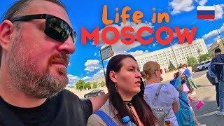 Life In MOSCOW  The AMAZING Capital City Of RUSSIA [upl. by Ahtanaram821]