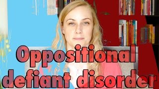 What is Oppositional Defiant Disorder [upl. by Neenad644]