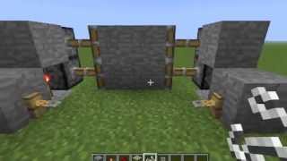 MINECRAFT TRIPWIRE DOOR OPENING TUTORIAL [upl. by Anoyi774]