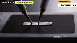 QianLi Macaron Max Spot Welding Machine Fixes Phone Battery Popup Issue [upl. by Eerazed739]