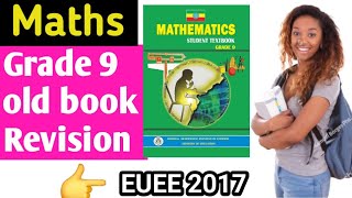 Grade 9 mathematics unit 1 number system old book entrance2017 [upl. by Eedna]