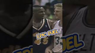 Larry Bird Trash Talk w Chuck Person 👀 FORGOTTEN FOOTAGE larrybird [upl. by Nnylecyoj]