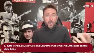 E tutto vero La Russa vuole che Sanremo inviti Umberto Smaila per parlare delle foibe [upl. by Klement]