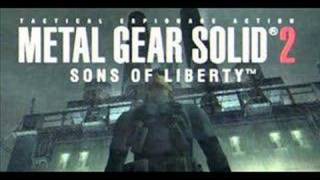 Metal Gear Solid 2 Soundtrack  Main Theme [upl. by Anadal]