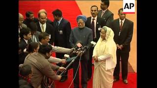 Bangladeshi Prime Minister Sheikh Hasina visits [upl. by Kress646]