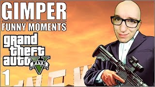 GIMPER Funny Moments  GTA V 1 [upl. by Jahdal]