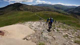 descente du haut de Montgenèvre [upl. by Mort]