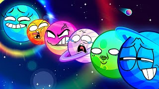 Tickle Tickle Zombie Planets Song 🌏 Funny English for Kids animation kids [upl. by Collins]