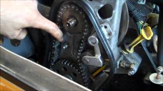 How To Check and Adjust Chain Tension snowmobile [upl. by Buckie]