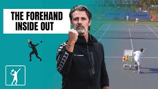 Forehand Inside Out Mastering the Technique with Patrick Mouratoglou [upl. by Willis]