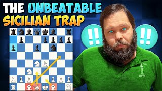 The Unbeatable Chess Opening  Sicilian Trap Attack [upl. by Agarhs442]