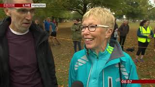 Celebrating 14 years of parkrun with the BBC [upl. by Onyx826]